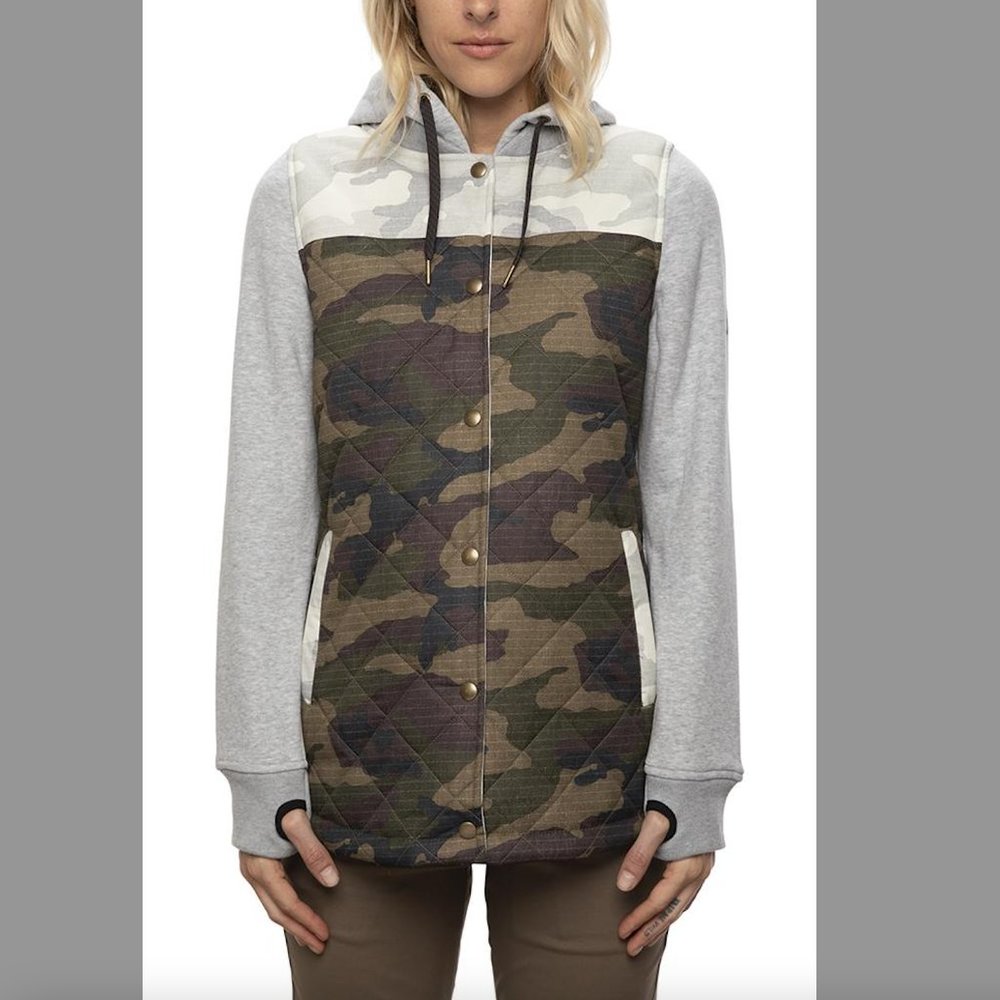686 Women's Autumn Insulated Jacket DARK CAMO / L